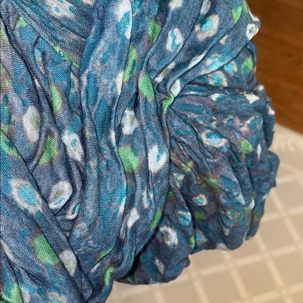 Vintage Isabel Marant ETOILE Blue , green and ivory Mini Dress - Picture 9 of 14